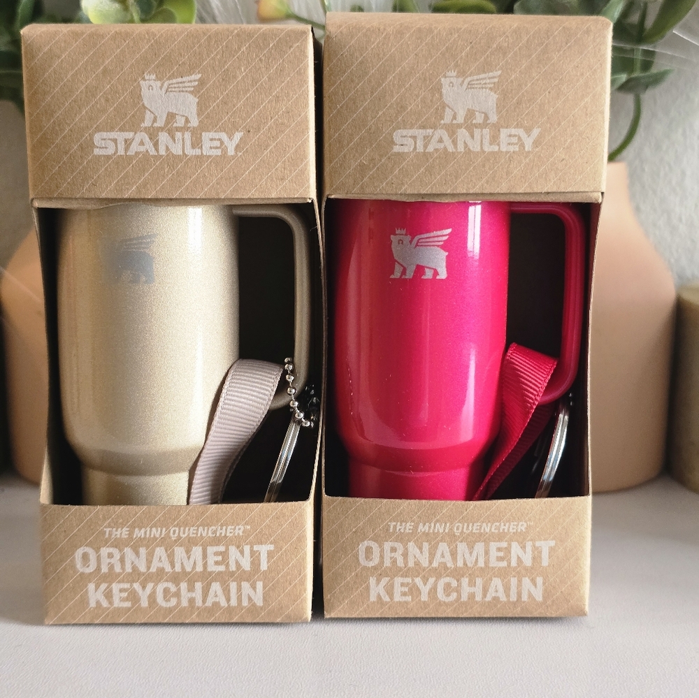 2 Stanley Ornament Keychains